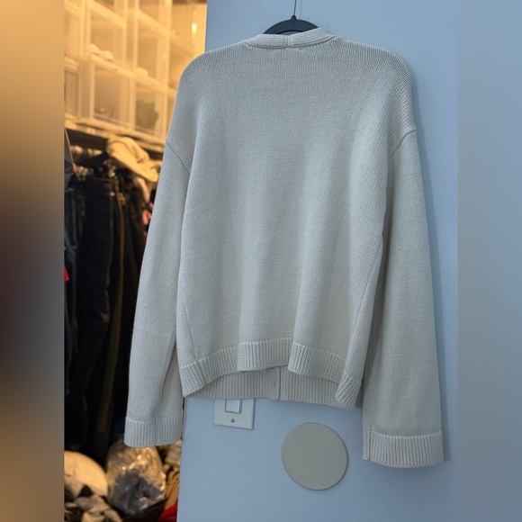 GAP Cream Button-Up Cardigan - Picture 2 of 7